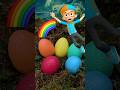 🔴🟠🟢 Learn COLORS with REAL DINOSAUR EGGS🤪! #shorts