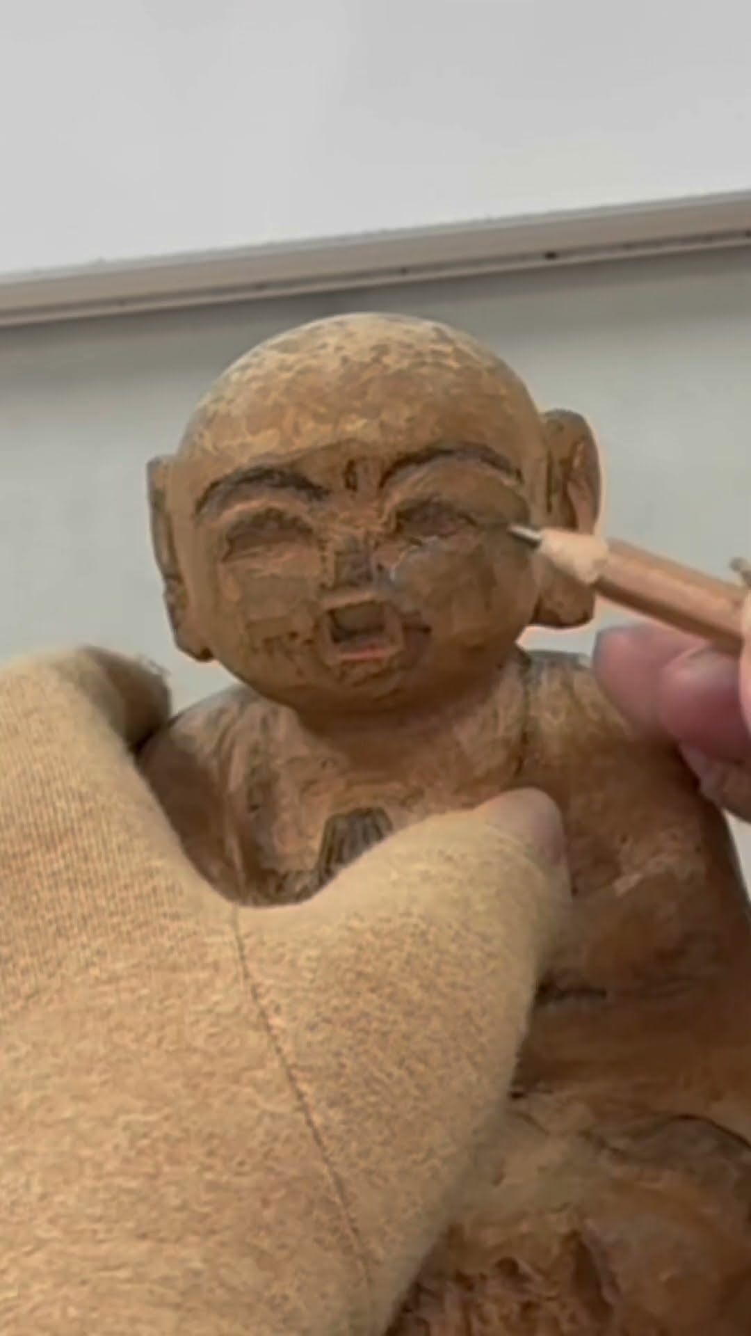彫刻・オブジェ [SHIBUYA_030] Wood Carving Challenge 5225: 