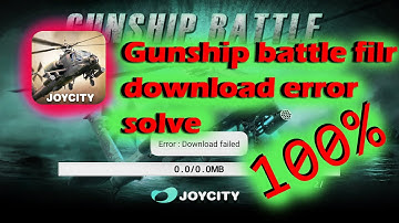 GUNSHIP BETTLE FILE DOWNLOAD ERROR 100% SOLVE || HACK |