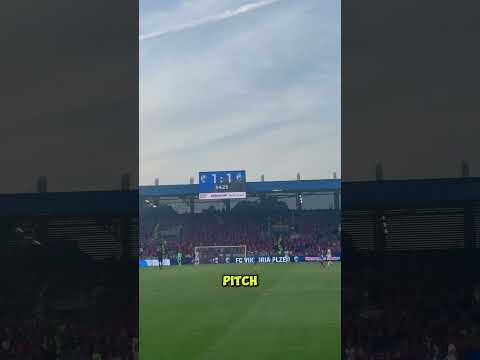 Viktoria Plzen And Crvena Zvezda Fans Create Electric Atmosphere