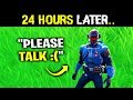 Ignoring My BEST Friend For 24 Hours.. (Fortnite)