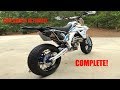 Supermoto project is complete!