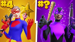 10 Most TRYHARD SUPERHERO Skin Combos In Fortnite (Chapter 2 Season 5)