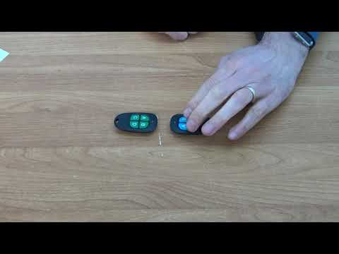 4 Channel 868MHz Fixed Code RF Cloning Remote (Automated Gates, Garage Doors & Shutters)