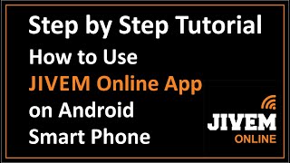 Step By Step Tutorial Jivem Online App How To Use