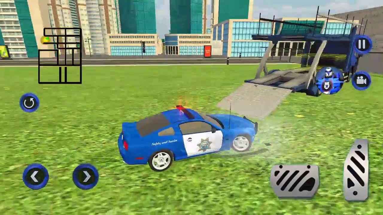 US Police Limousine Car Airplane Transport GamesRobot Car By Mizo Studio Inc Android Gameplay HD