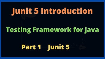 Junit 5 introduction // what is Junit test cases //how to write JUnits  Easy Learning Channel