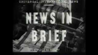 Texas Beaten by 2 Weeks of Violent Weather in 1957 - Universal Newsreel.