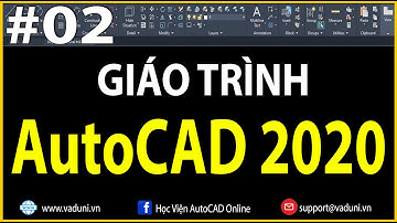 Học AutoCAD | Giáo Trình học AutoCAD 2020 Cơ Bản | Bài 2