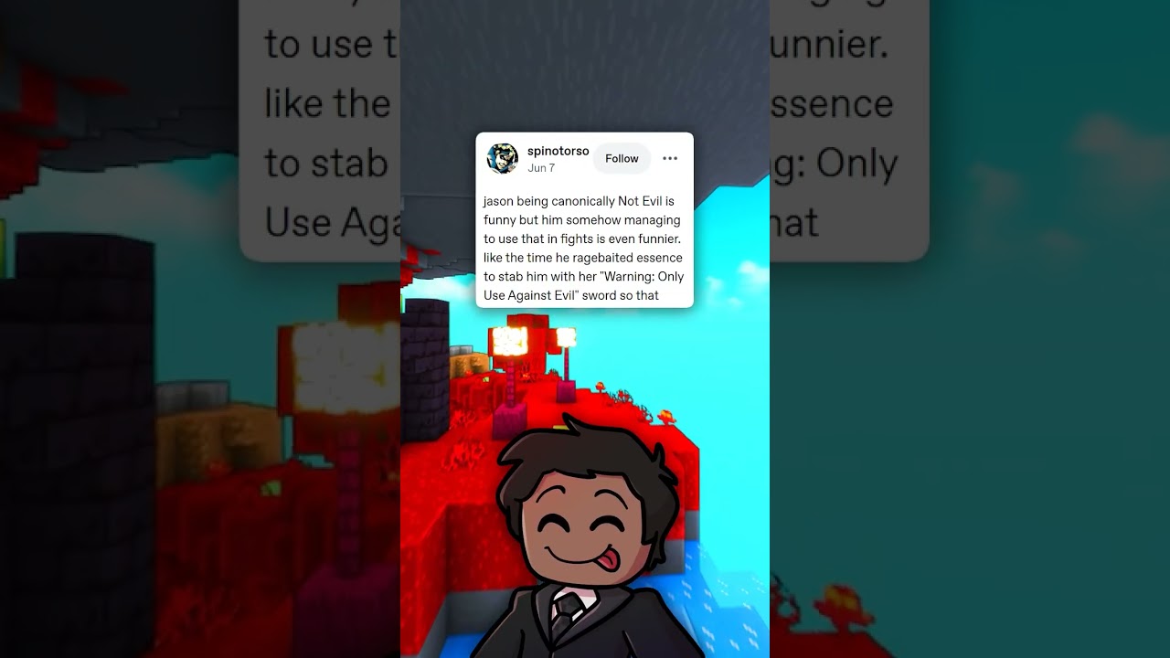 Jason Is Canonically NOT EVIL