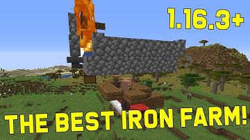 😎Simple and Compact IRON FARM! 1.17+ | Best, Easy Minecraft Farms