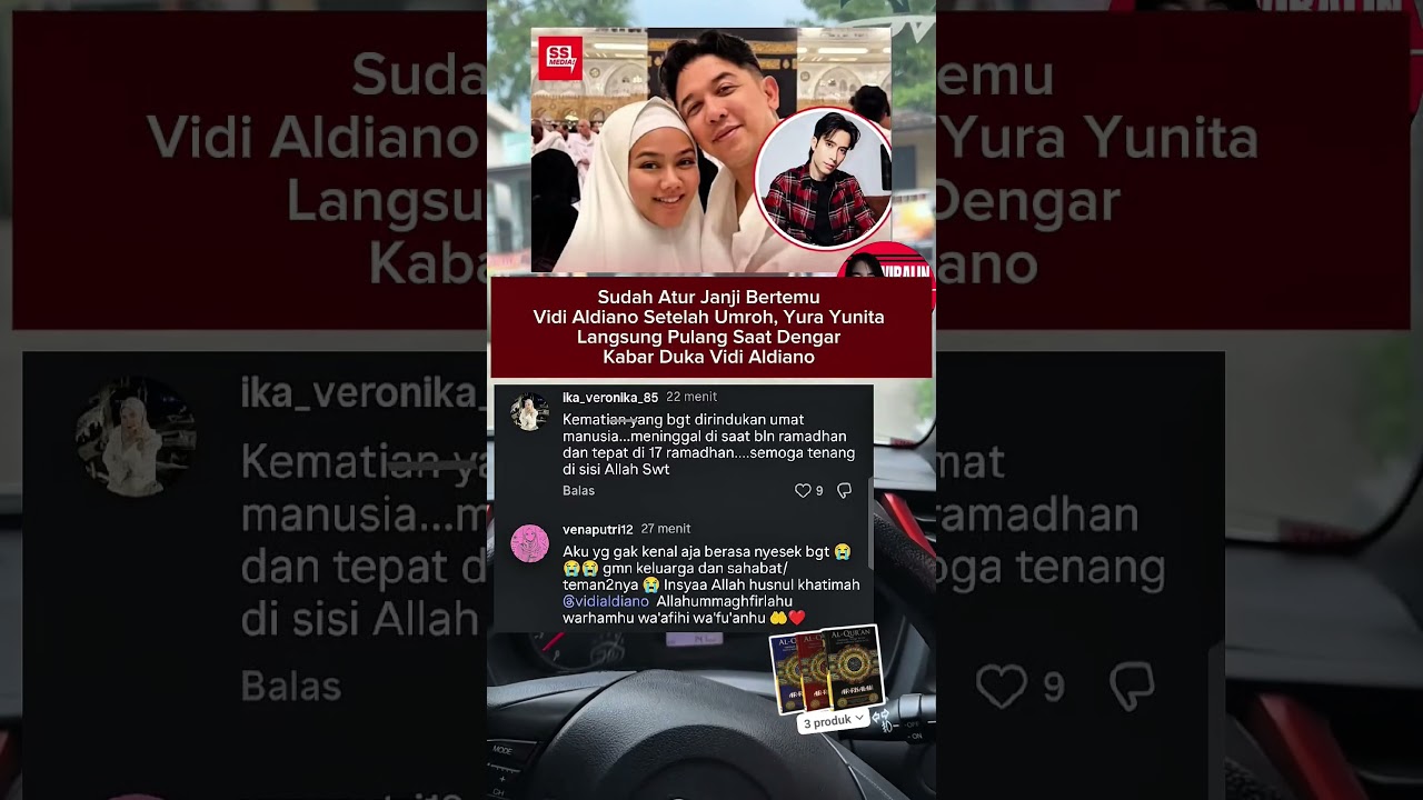 ALM VIDI ALDIANO SBELUMNYA SUDAH ATUR PERTEMUAN DGN YURA YUNITA #vidialdiano #yurayunita #sheiladara