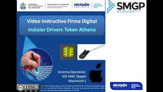 Video Instructivo Instalación Drivers Token Athena en IOS MAC  versión High Sierra screenshot 4