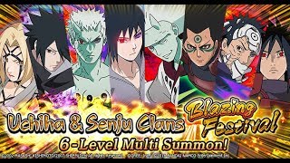 [Naruto Blazing] Uchiha & Senju Clans Blazing Festival Summons | Naruto Ultimate Ninja Blazing screenshot 2