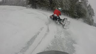 GoPro Snowmobile: Ice Drifting