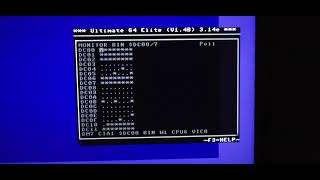 Ultimate 64 Machine Code Monitor - Bookmarks and Polling