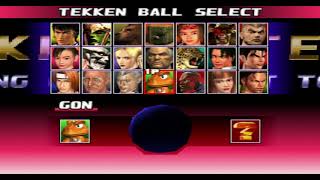 Tekken 3 Tekken Ball Mode - Gon