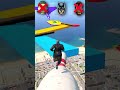 GTA 5 Epic Water Ragdolls Spiderman Jump/Fails Ep 374 #shorts