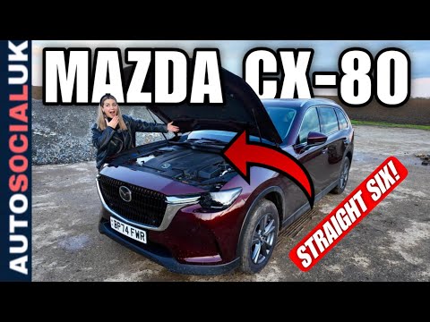 Mazda CX-80 Diesel Hybrid Review: The Ultimate Long-Distance 7-Seat Family SUV?