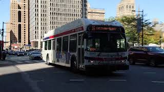 SEPTA NFI on Route 16 to Cheltenham-Ogontz at S 15th St Market St