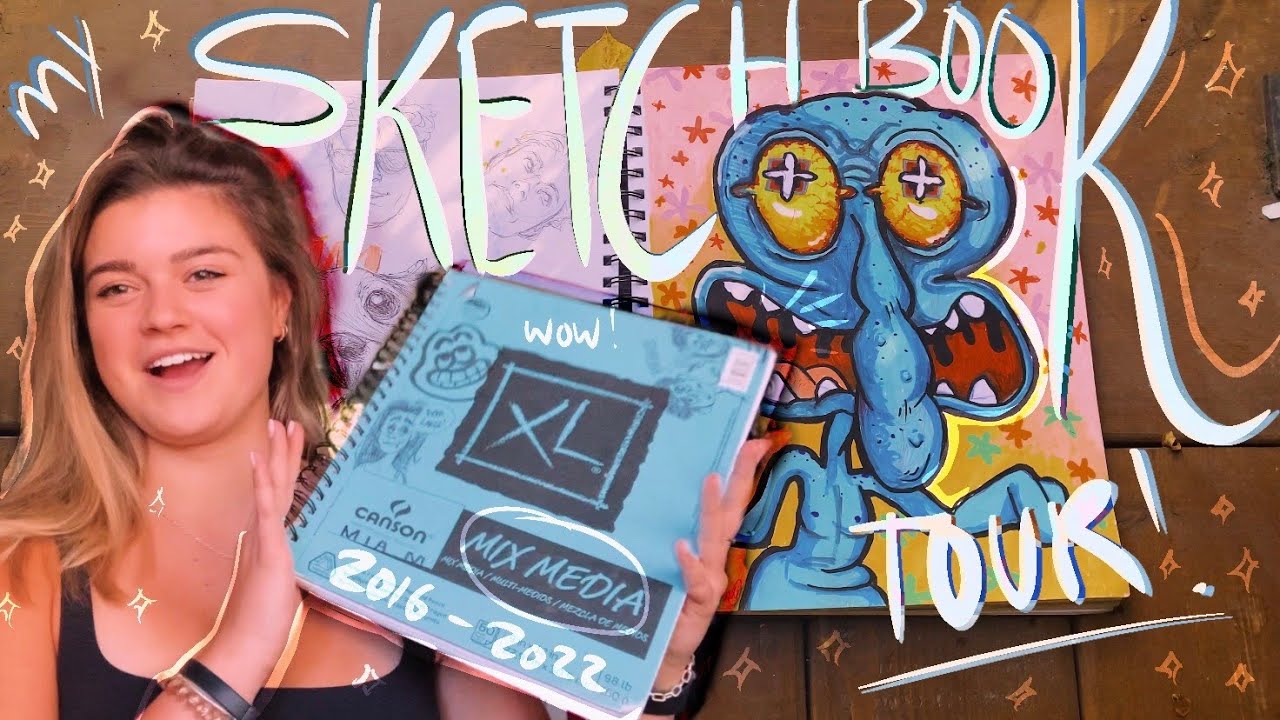 Sketchbook tour! #1 (2016-2022)
