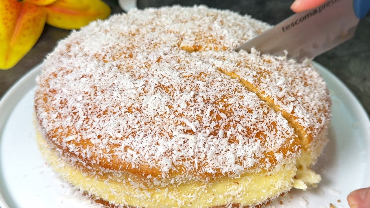 Знаменитый итальянский лимонный пирог 🍋, который тает во рту! Простой и вкусный!