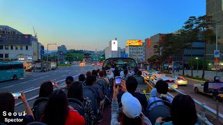 서울 시티투어 버스로 즐기는 서울 야경여행, Enjoy a Seoul city tour by bus | 4K Seoul