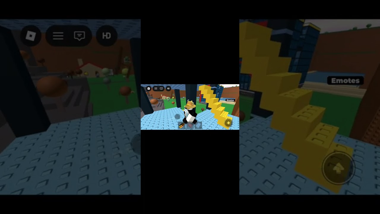 My experience in the game "Destroy Roblox HQ"