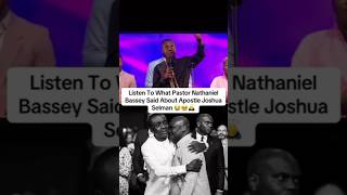 Listen to what pastor Nathaniel Bassey said about Apostle Joshua Selman #trending #nathanielbassey