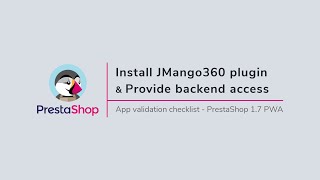 Prestashop 1.7 Pwa Install Jmango360 Plugin Provide Backend Access