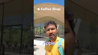 Apple Coffee Shop At Cupertino, California
