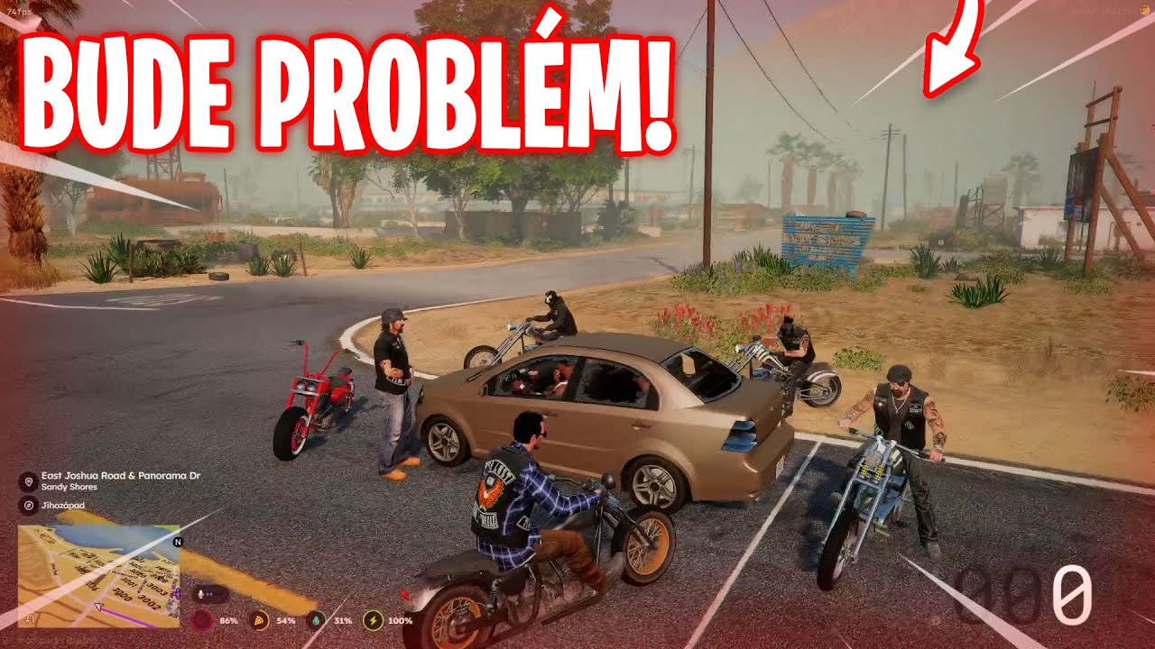 MOTORKÁŘSKÝ GANG VYBÍRÁ POPLATKY! w/ DENNYYR | GENK RP