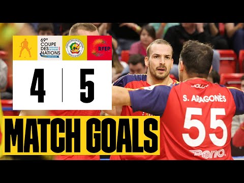 Angola vs Spain (4-5) | MATCH GOALS COUPE DES NATIONS