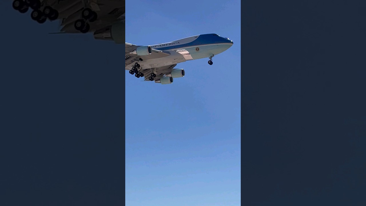 Air Force One arrives at Las Vegas | USAF Boeing VC-25A | 29000 | 