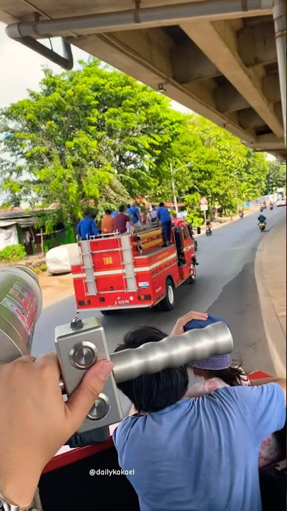 SIRINE..MOBIL PEMADAM KEBAKARAN..!! #sirinepemadamkebakaran  #pemadamkebakarancilik #latihandamkar