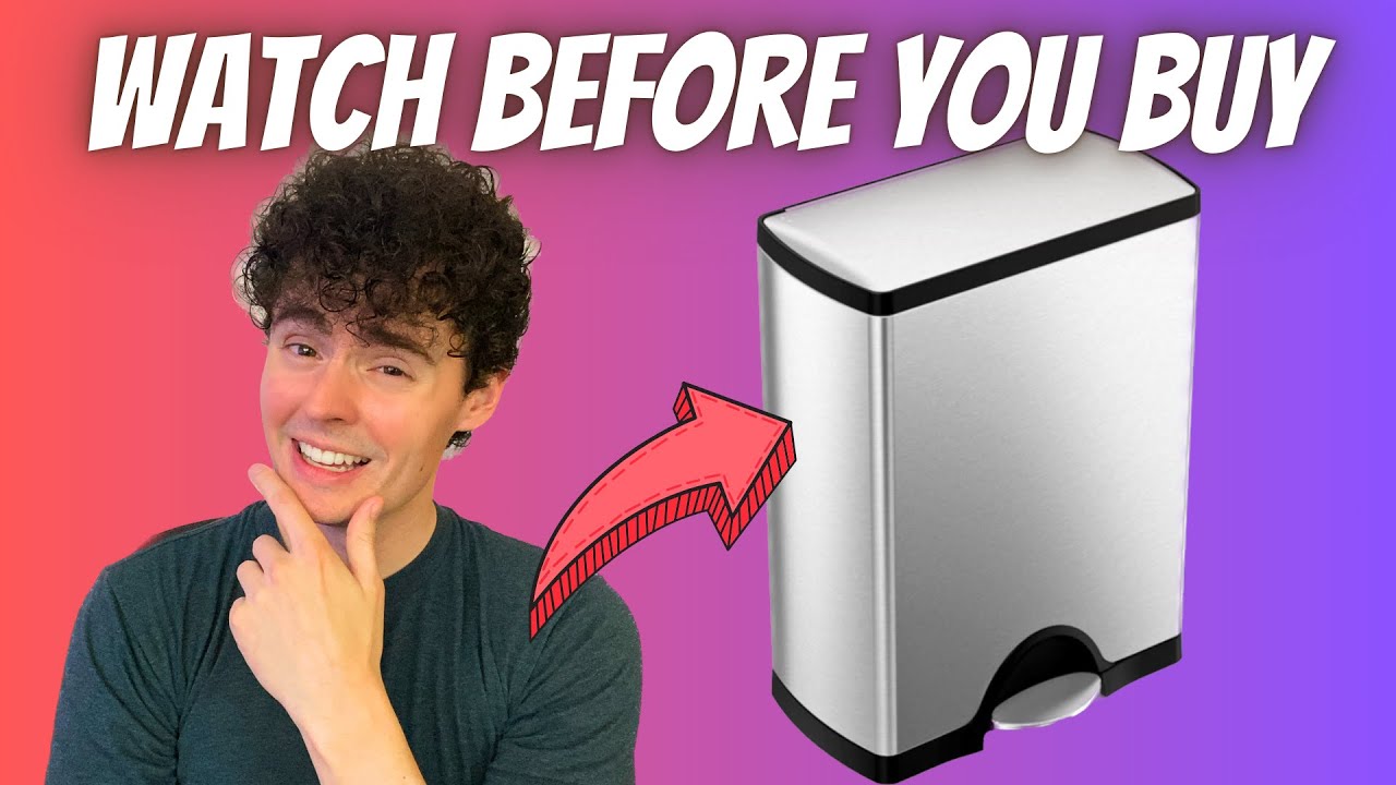 Simplehuman 50 Liter / 13.0 Gallon Rectangular Kitchen Step Trash Can (Review)