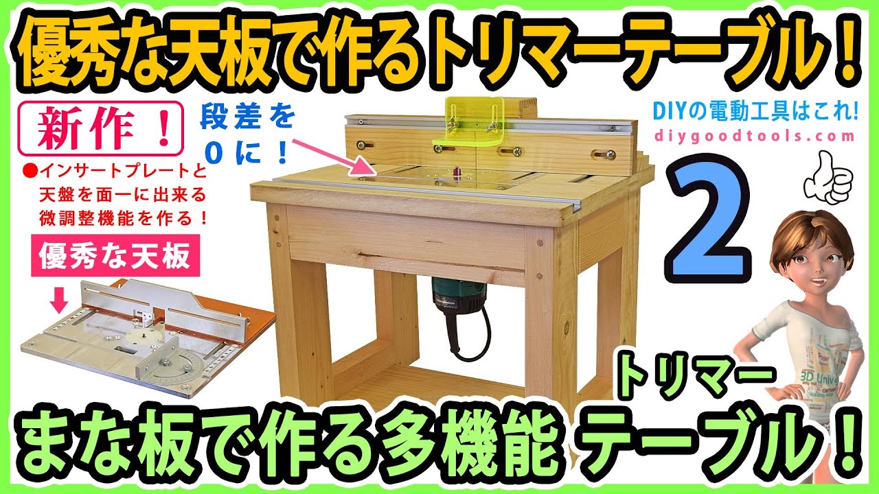 爆安 マキタ 用 トリマーテーブル ルーターテーブル 天板