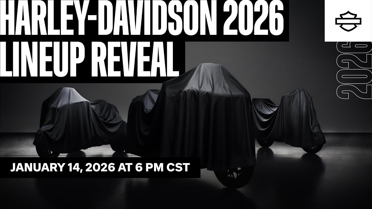Представление модельного ряда Harley-Davidson 2026 года | Премьера второй главы – 14 января 2026 ...
