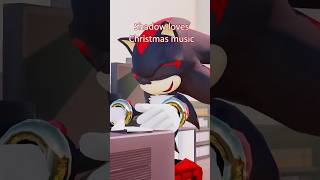 It's never too early for Christmas music #sonicthehedgehog #shadowthehedgehog #sonic#sonicedit