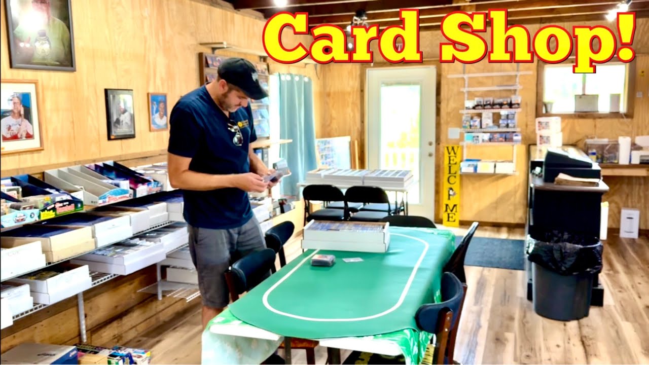 I BOUGHT AN ENTIRE 3,000 COUNT BOX OF CARDS AT THIS RURAL BASEBALL CARD SHOP!
