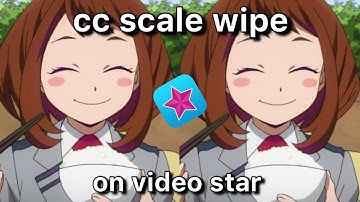how to make a cc scale wipe/stretch slide transition on video star! (ae inspired)
