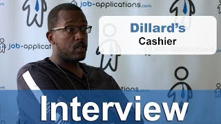 Dillard's Interview - Cashier