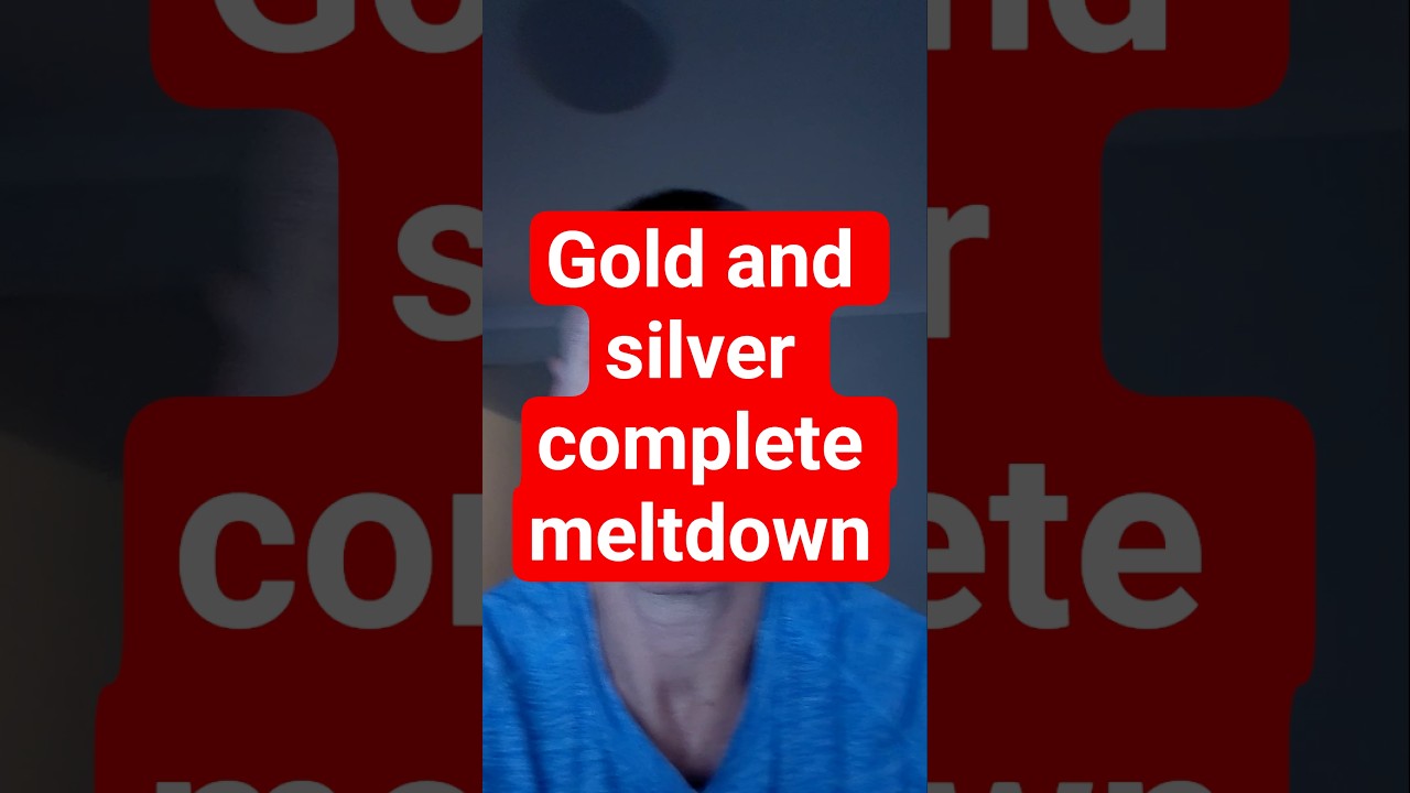 золото, серебро и полный обвал акций горнодобывающих компаний