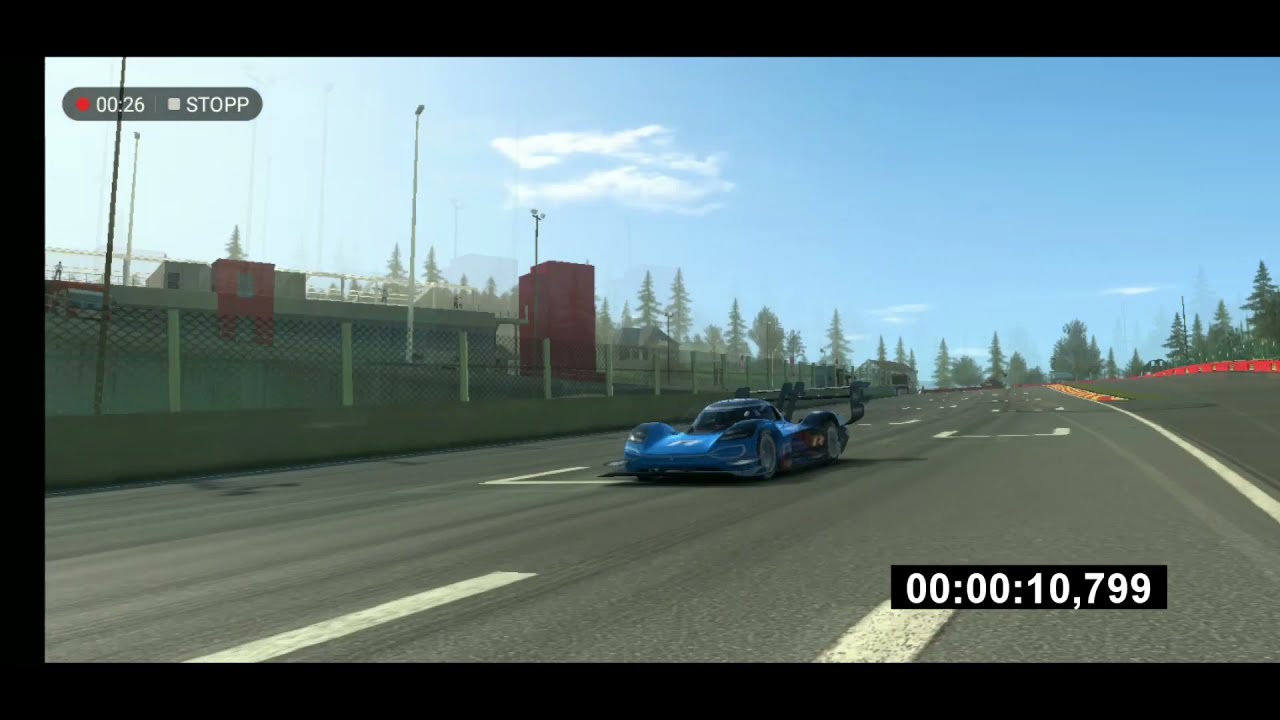 *World Record* Lap w/ VW IDR @ Spa-Francorchamps (Only 3 braking points)