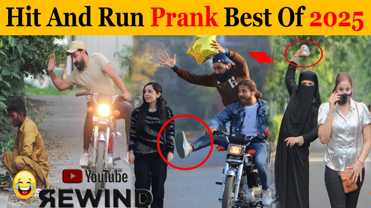 Hit And Run Prank Best of 2025 - Epic Reactions 😂😂