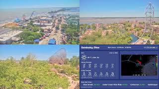 🔴LIVE - Cedar Point Webcams 24/7 🎢