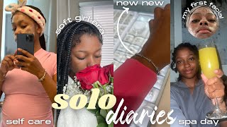 SOLO DIARIES *taking a break from mommy mode* spa day + shopping spree + chipotle hack &amp; self care