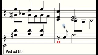 Logic Pro X:  How to notate correct piano, harp, organ, etc.