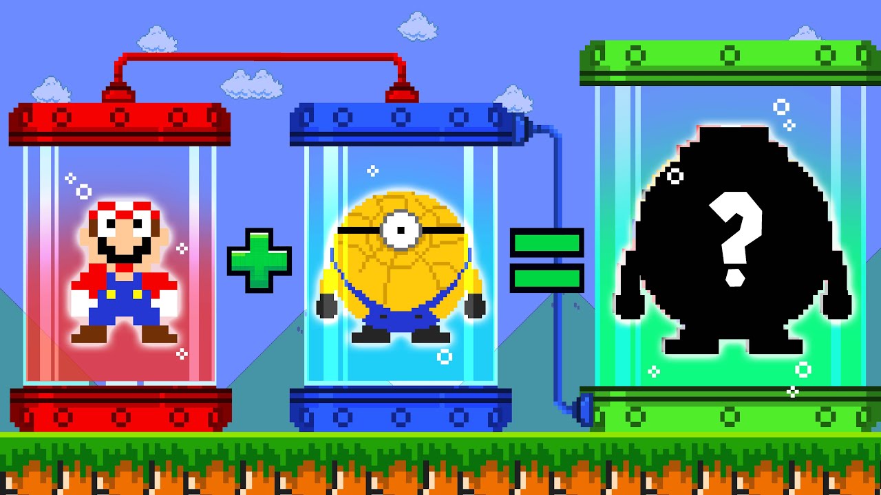 Super Mario Bros. But Mario Can Buy All Characters Minions? | ADVENTURE ZONE