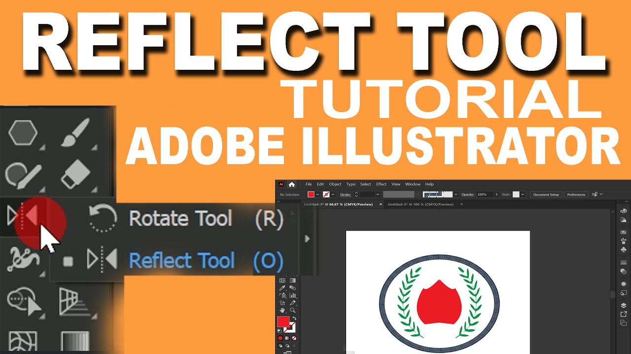 Mastering Reflect Tool | Adobe Illustrator Tutorials | 2025 - YouTube